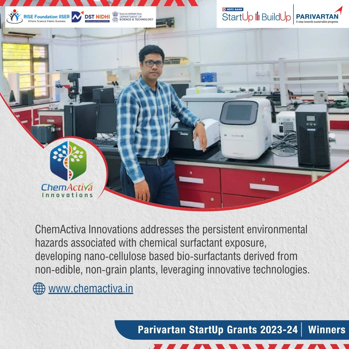 HDFC Parivartan CSR Grant - Recognition for Sustainability